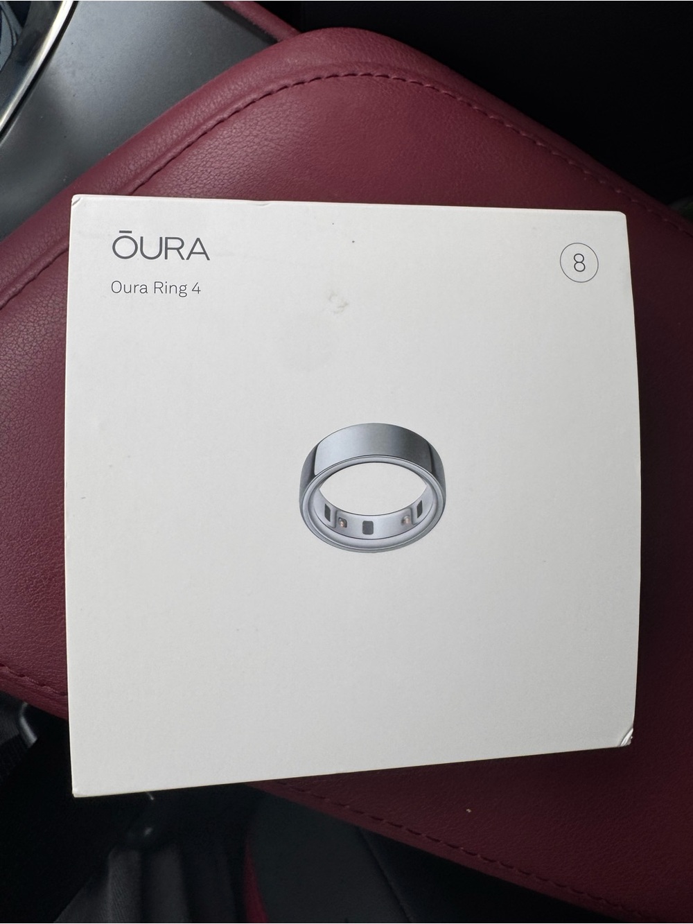 Oura Ring 4 Smart Ring - Silver